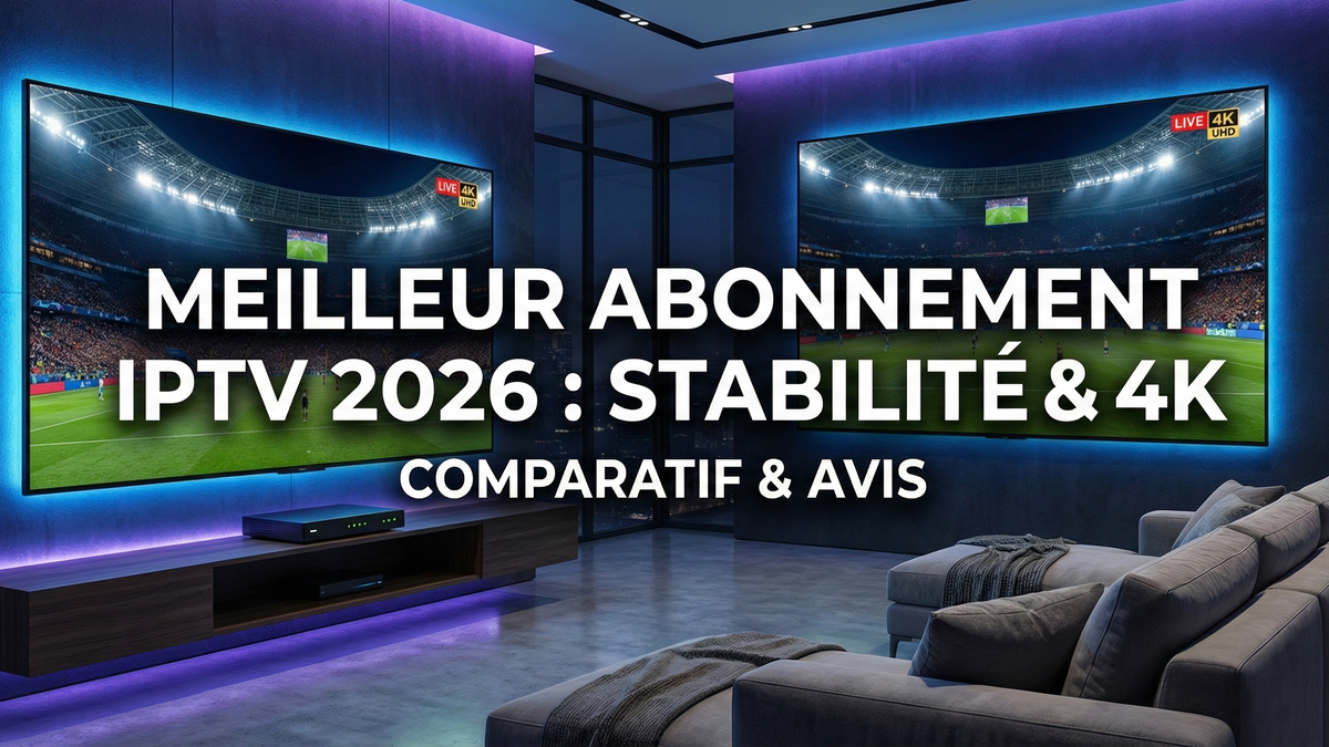 Meilleur Abonnement IPTV (2026) : Comparatif Exclusif & Avis